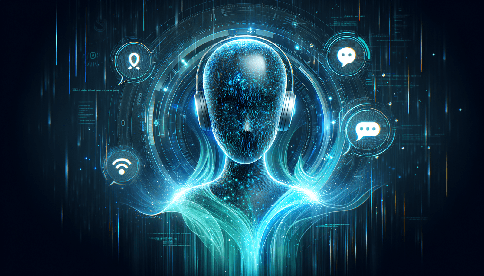 AI Chatbot Holographic Assistant